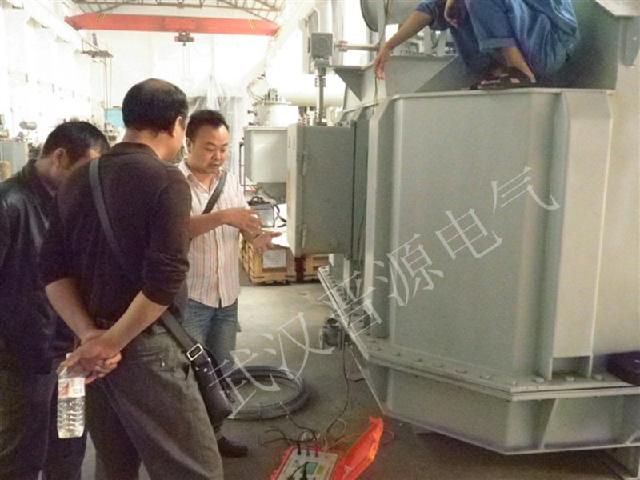 35kV級變壓器直流電阻測試現場圖